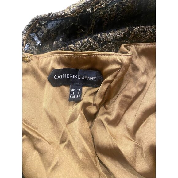 CATHERINE DEANE Kate Mini Dress Size 6 MSRP: $750 - Picture 8 of 8